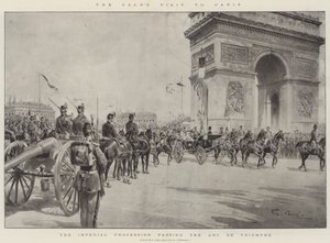 La Visita del Zar a París
